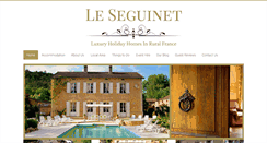 Desktop Screenshot of leseguinet.com