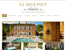 Tablet Screenshot of leseguinet.com